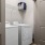 a closet with a washer and dryer